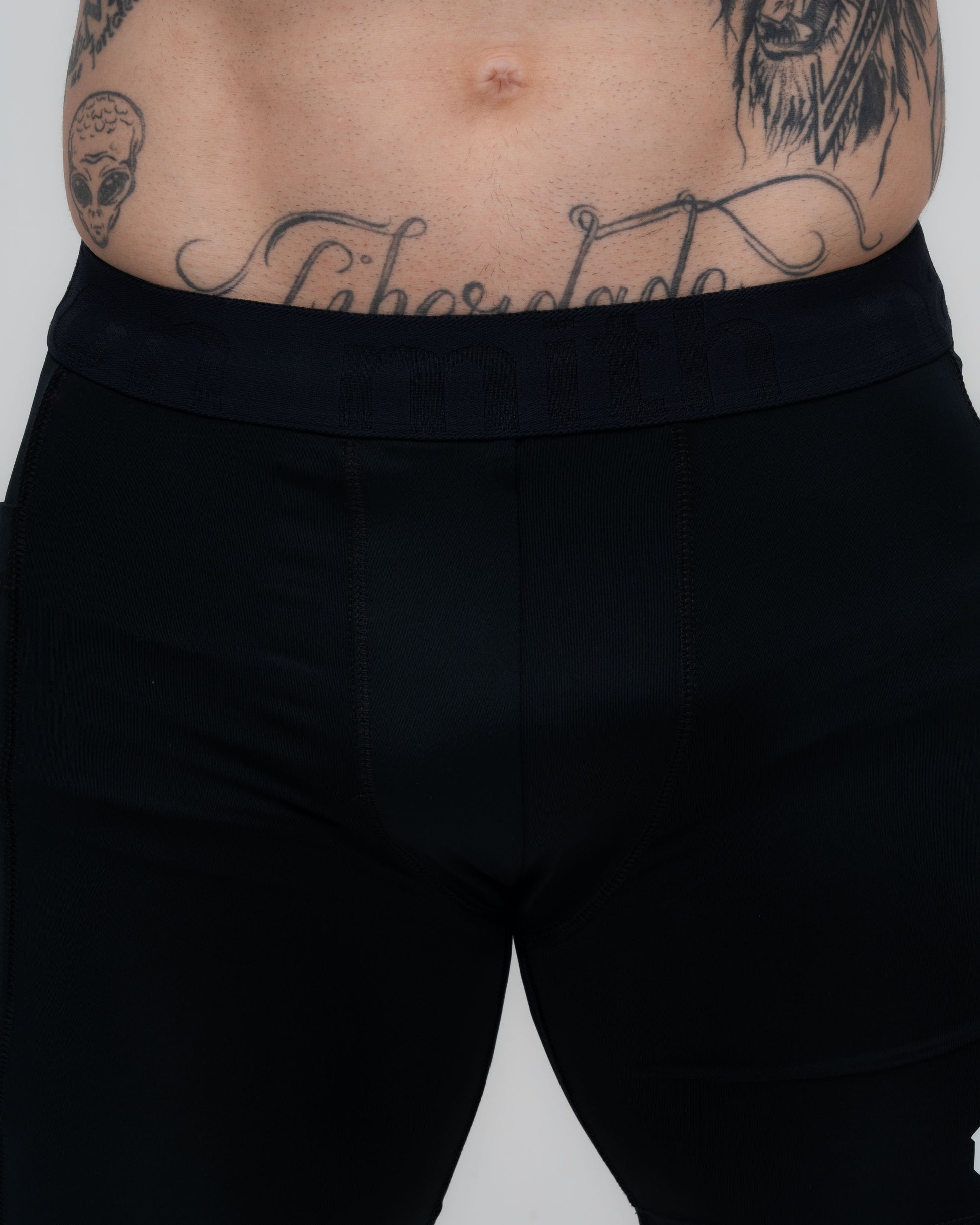 Shorts Legging Compressão Mith Nation Pro Preto