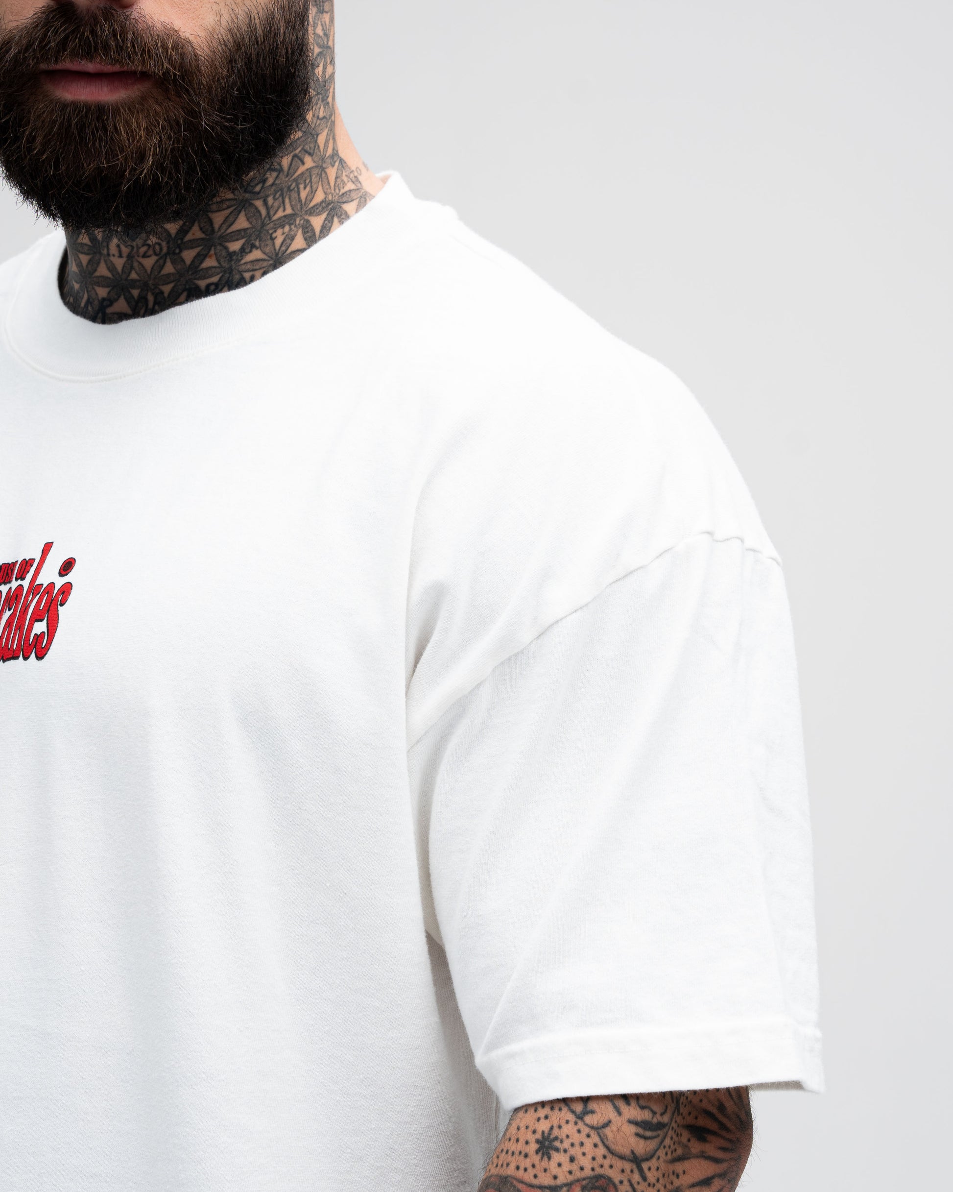 Camiseta Oversized Mith Pancakes Off White