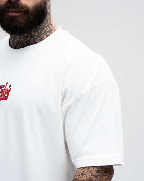 Camiseta Oversized Mith Pancakes Off White