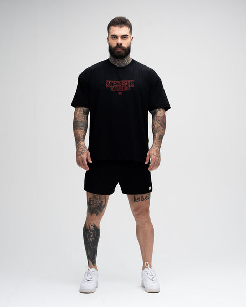 Camiseta <strong>Oversized Treino</strong> Mith Stronger Things Preto