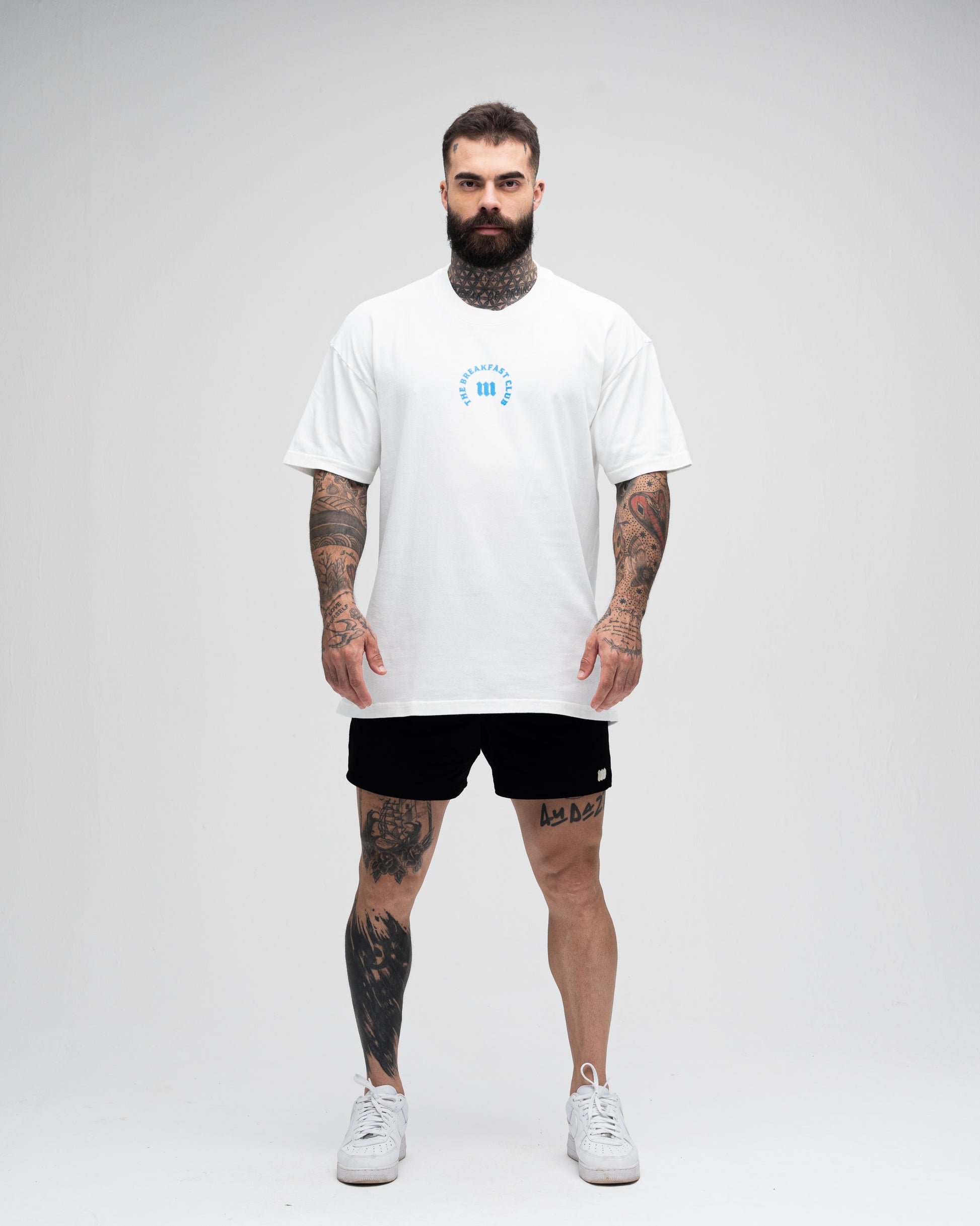 Camiseta Oversized Mith The Breakfast Off White