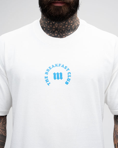 Camiseta Oversized Mith The Breakfast Off White