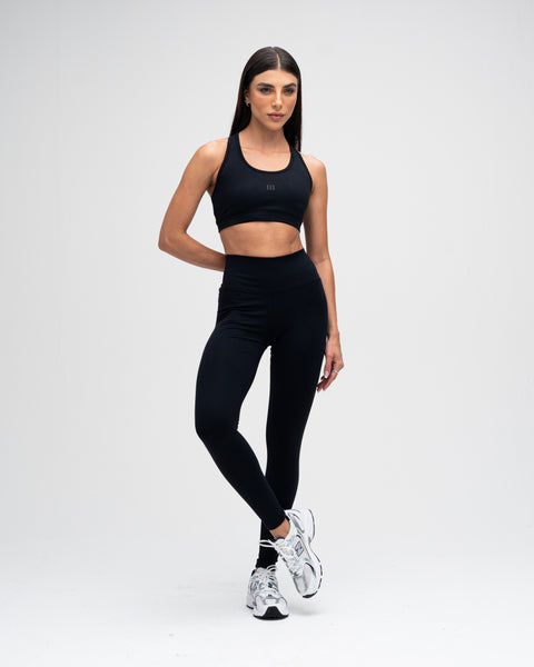 Legging Feminino Cós Alto Training Club Preto