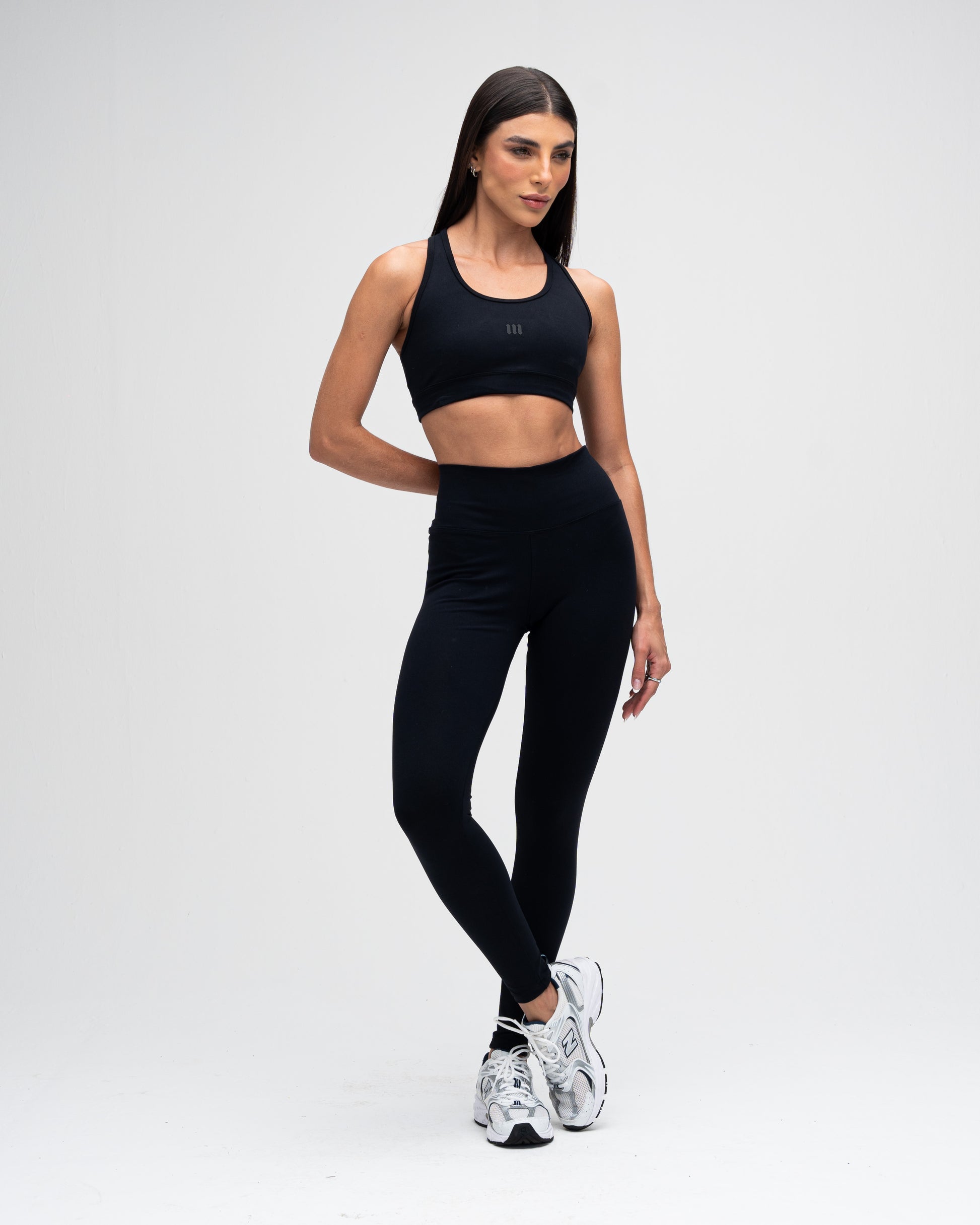 Legging Feminino Cós Alto Training Club Preto