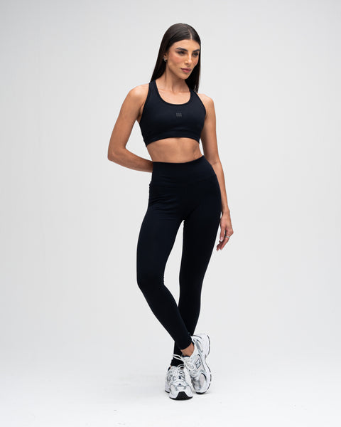 Legging Feminino Cós Alto Training Club Preto