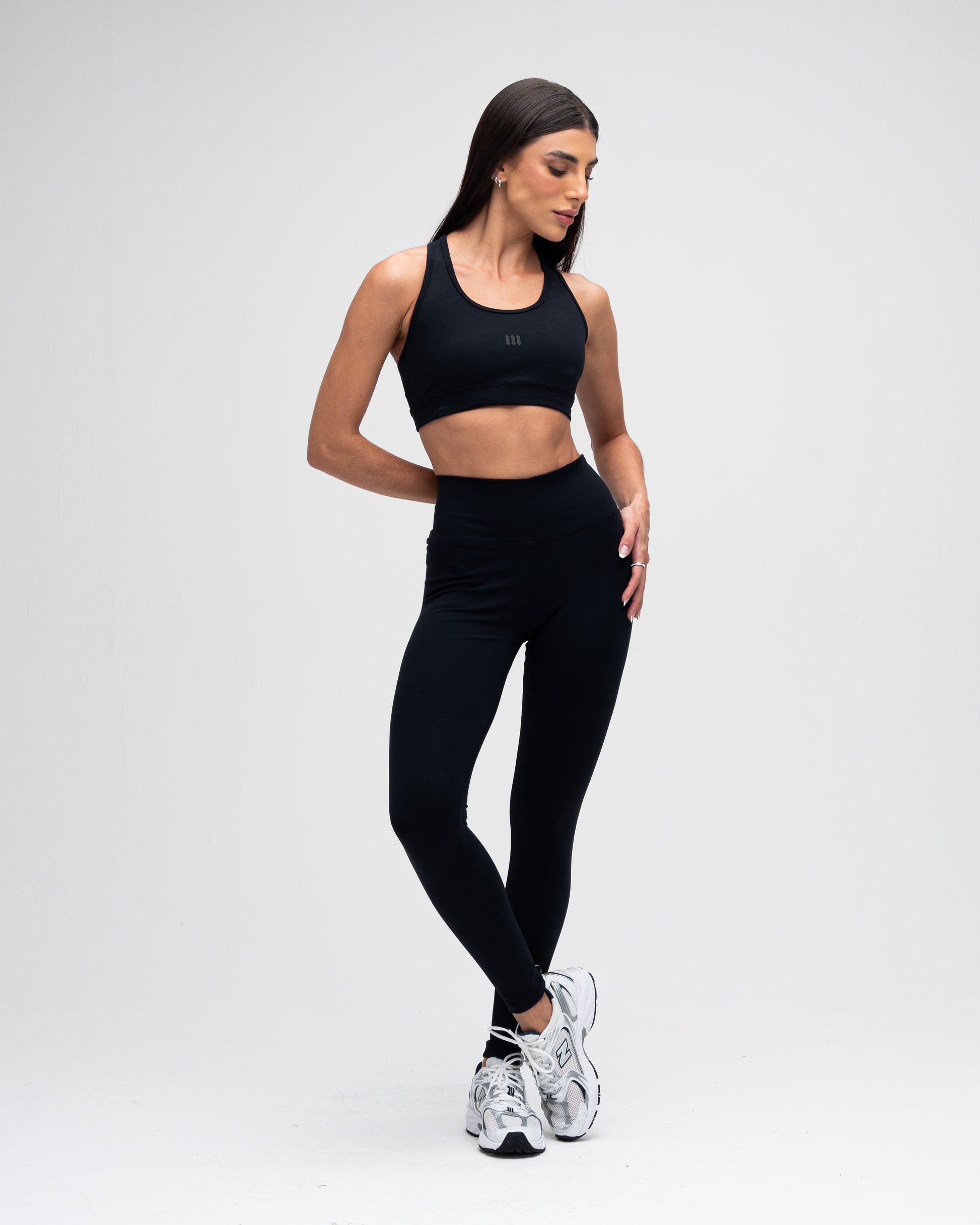 Legging Feminino Cós Alto Training Club Preto