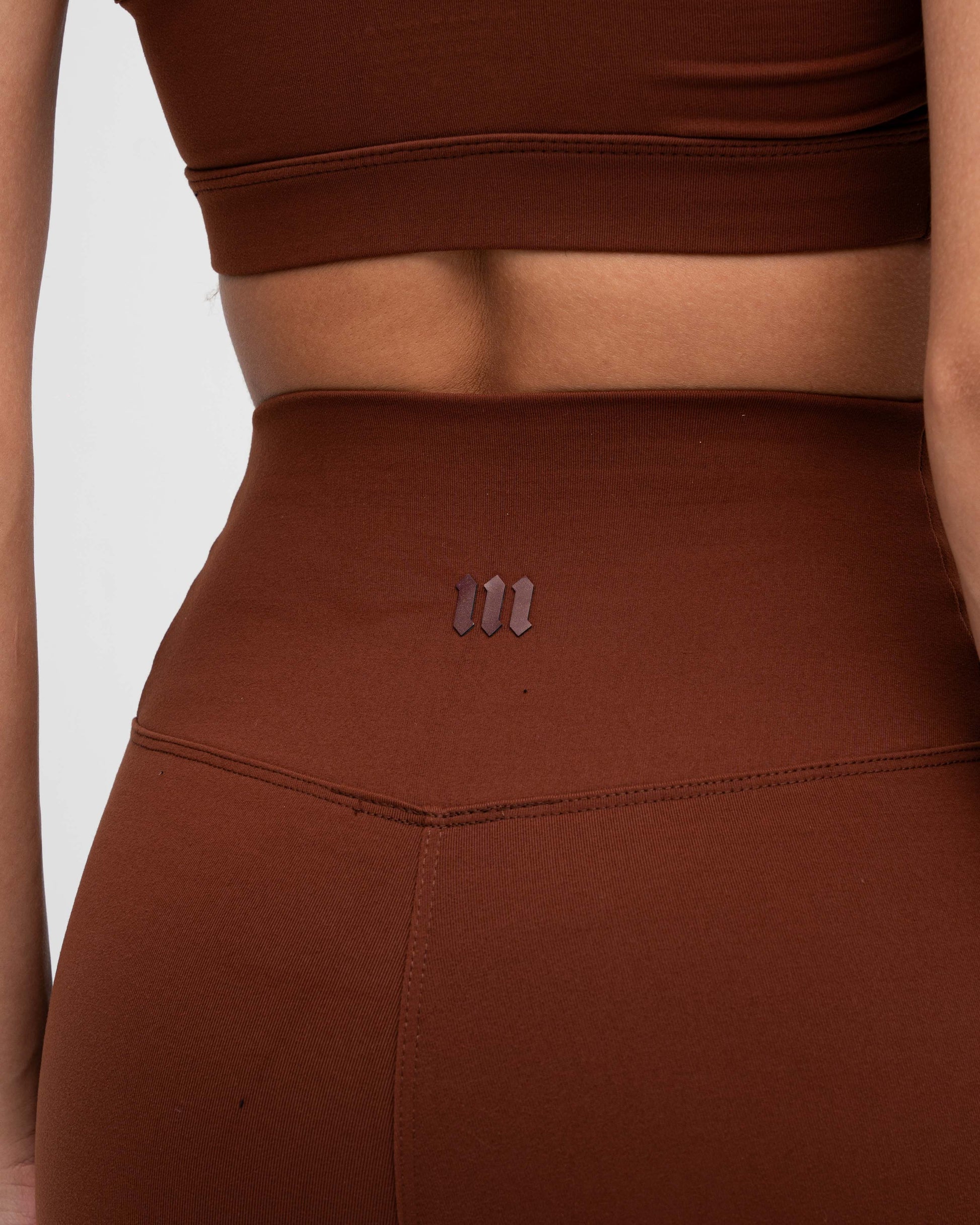 Legging Feminino Cós Alto Training Club Marrom