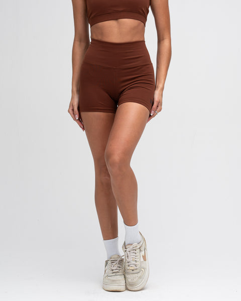 Shorts Legging Mith Training Club Marrom