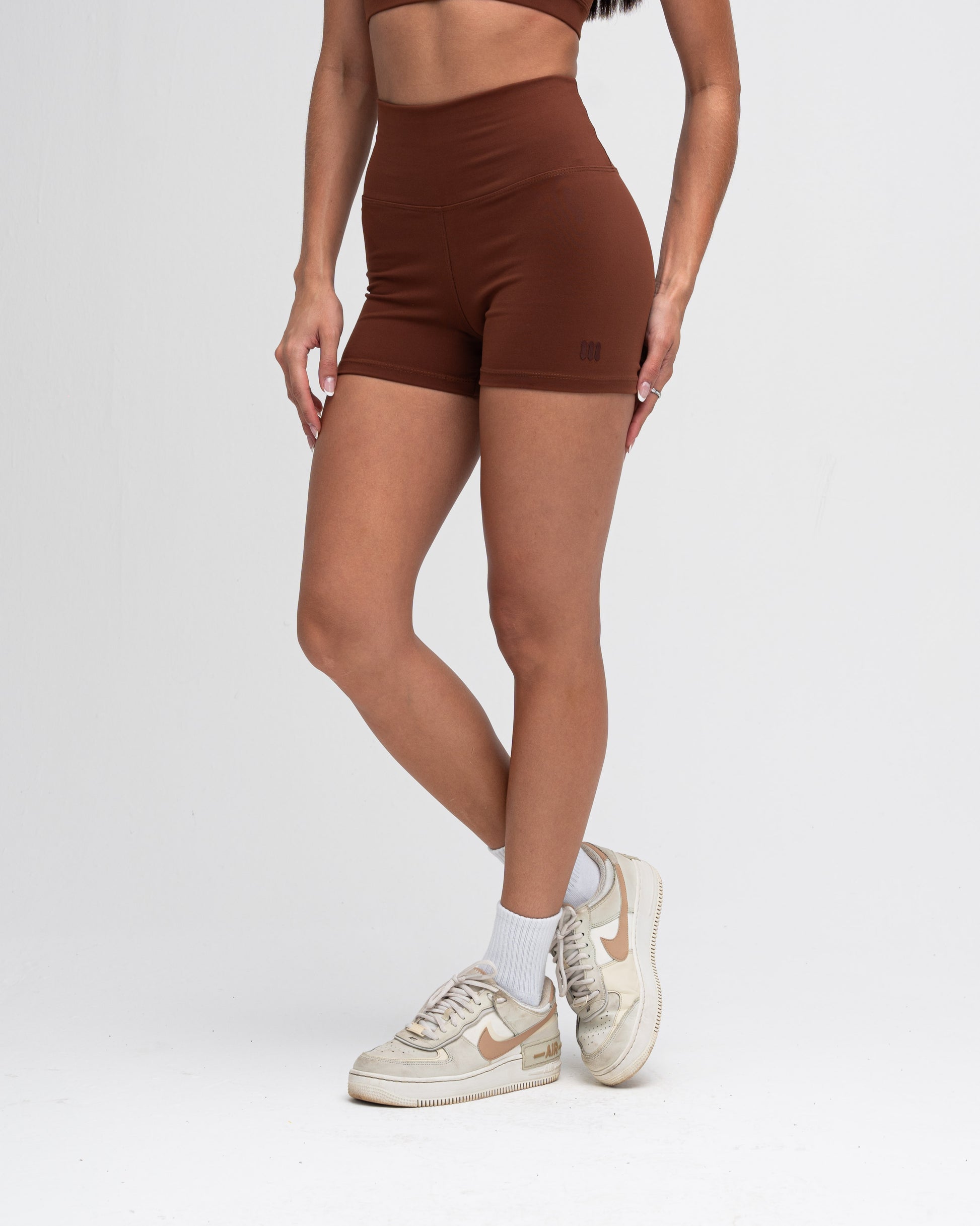 Shorts Legging Mith Training Club Marrom