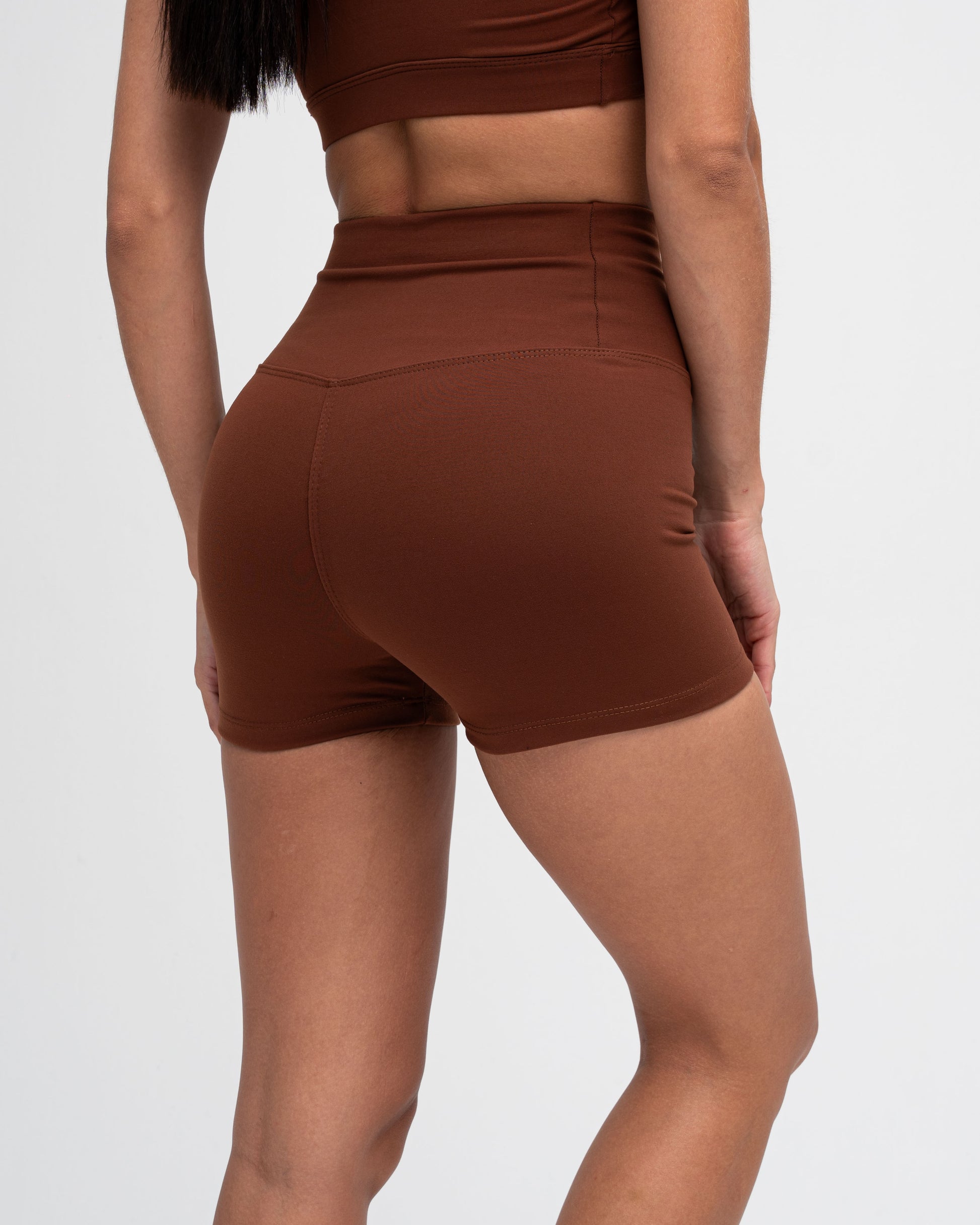 Shorts Legging Mith Training Club Marrom