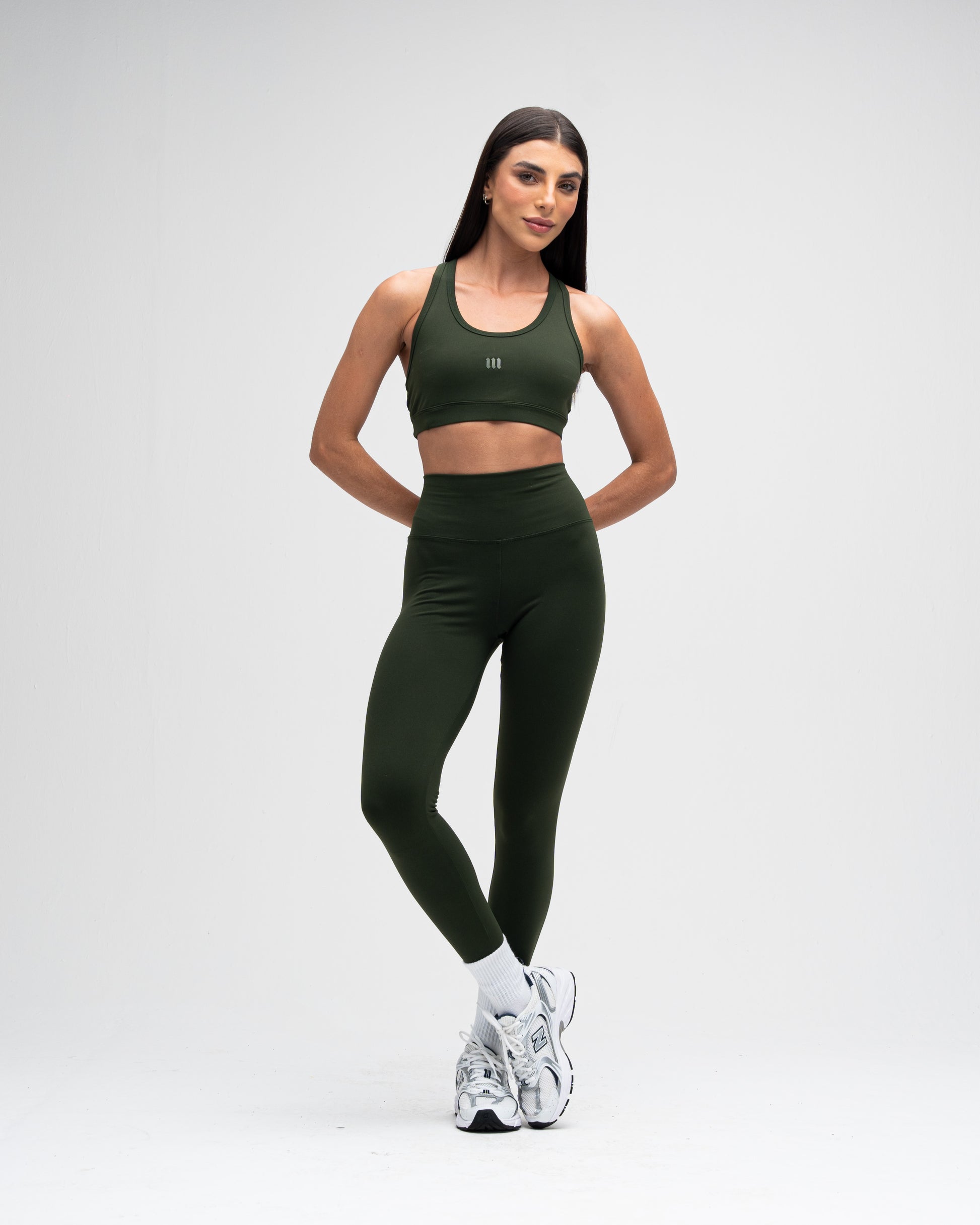 Legging Feminino Cós Alto Training Club Verde