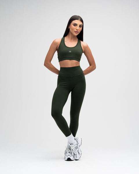 Legging Feminino Cós Alto Training Club Verde