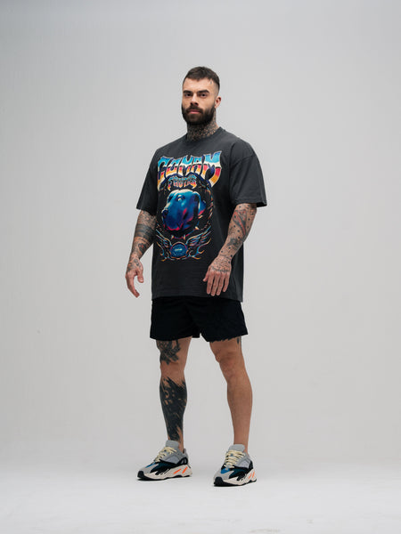 Camiseta Oversized Estonada Mith Comam Frutas Don Chumbo