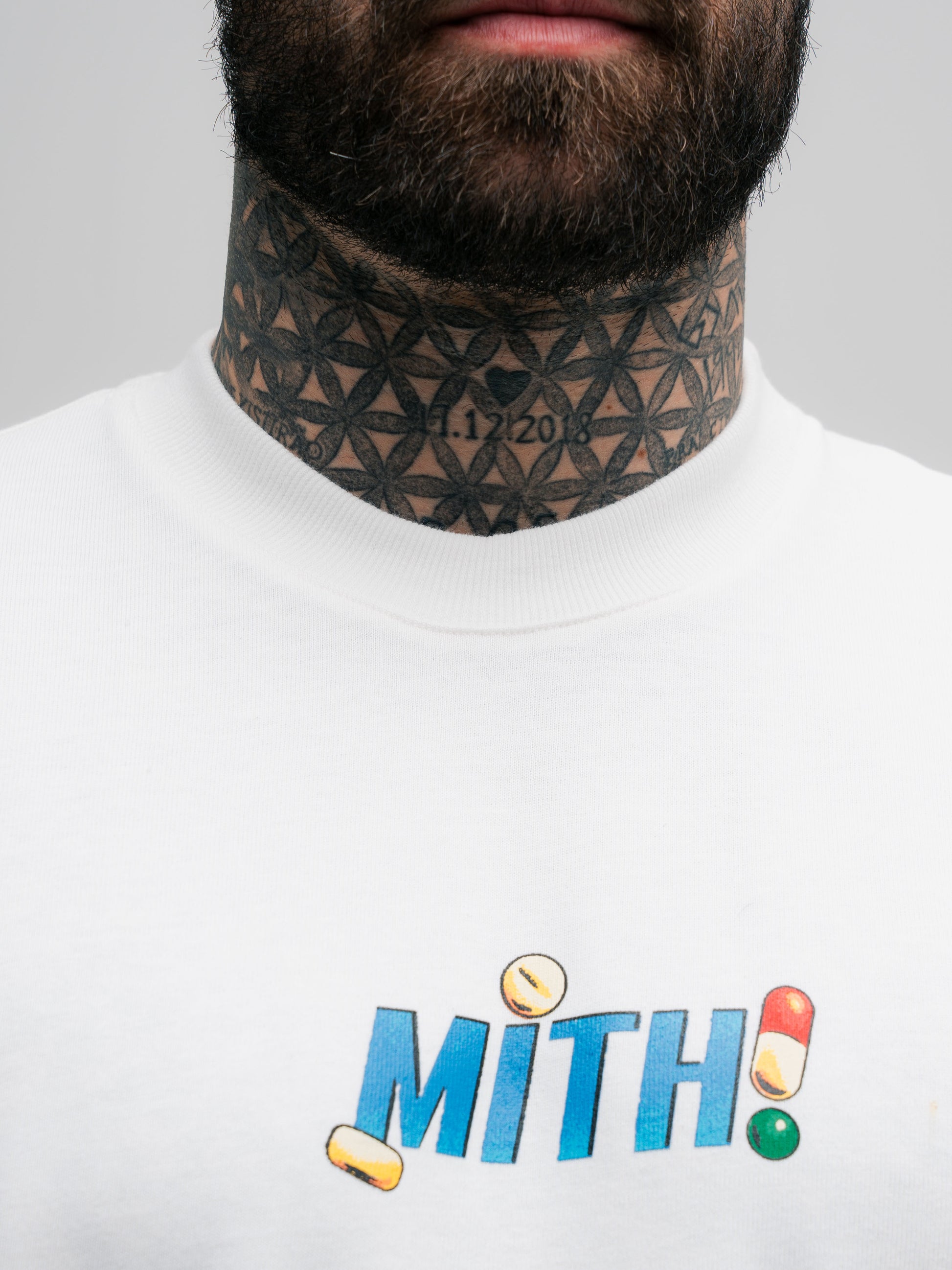 Camiseta Oversized Mith Comam Frutas Kit Off White