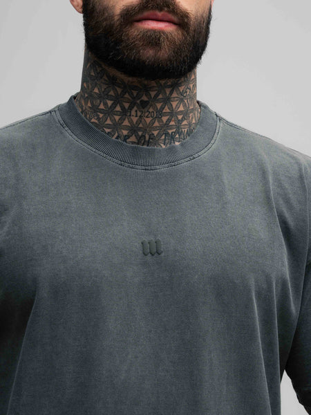 Camiseta Oversized Estonada Puff Mith Nation Preto