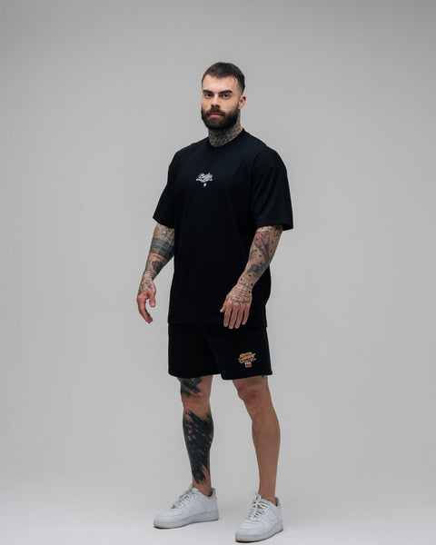 Camiseta Oversized Street Fighter Character Preto