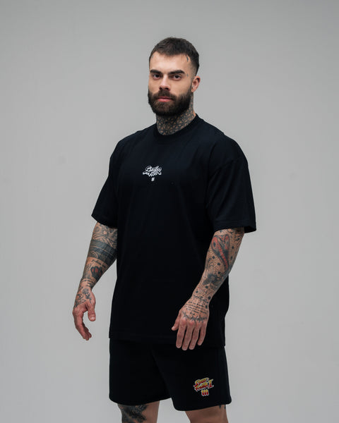 Camiseta Oversized Street Fighter Character Preto