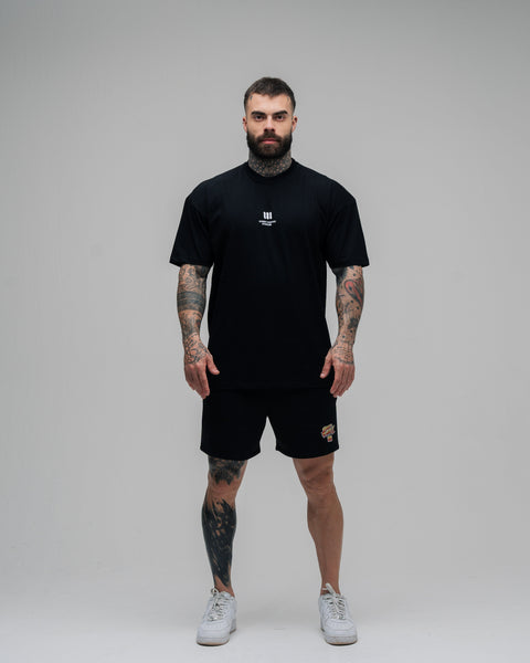 Camiseta Oversized Street Fighter Blanka Face Preto