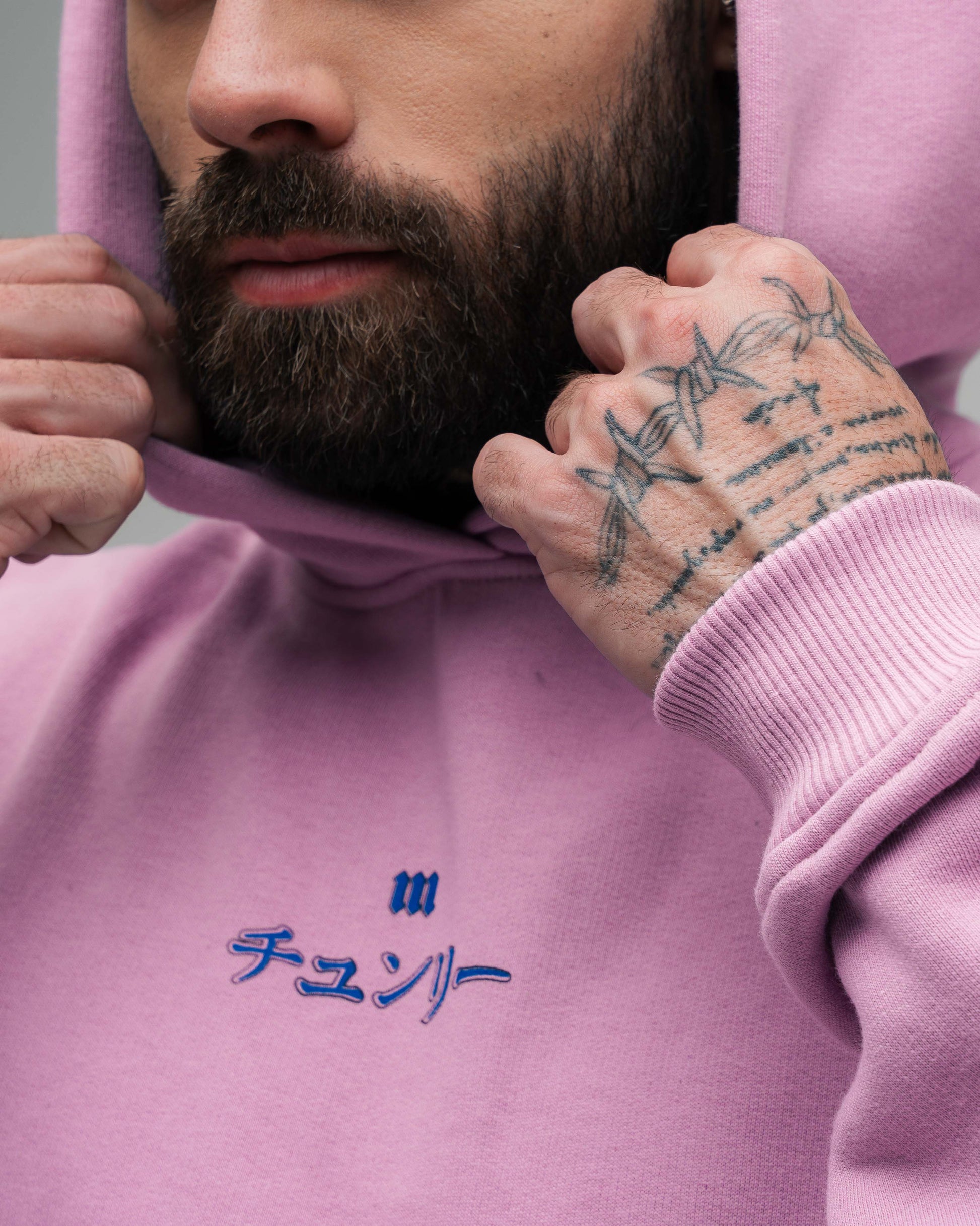 Blusa De Moletom Oversized Capuz Street Fighter Chun Li Rosa
