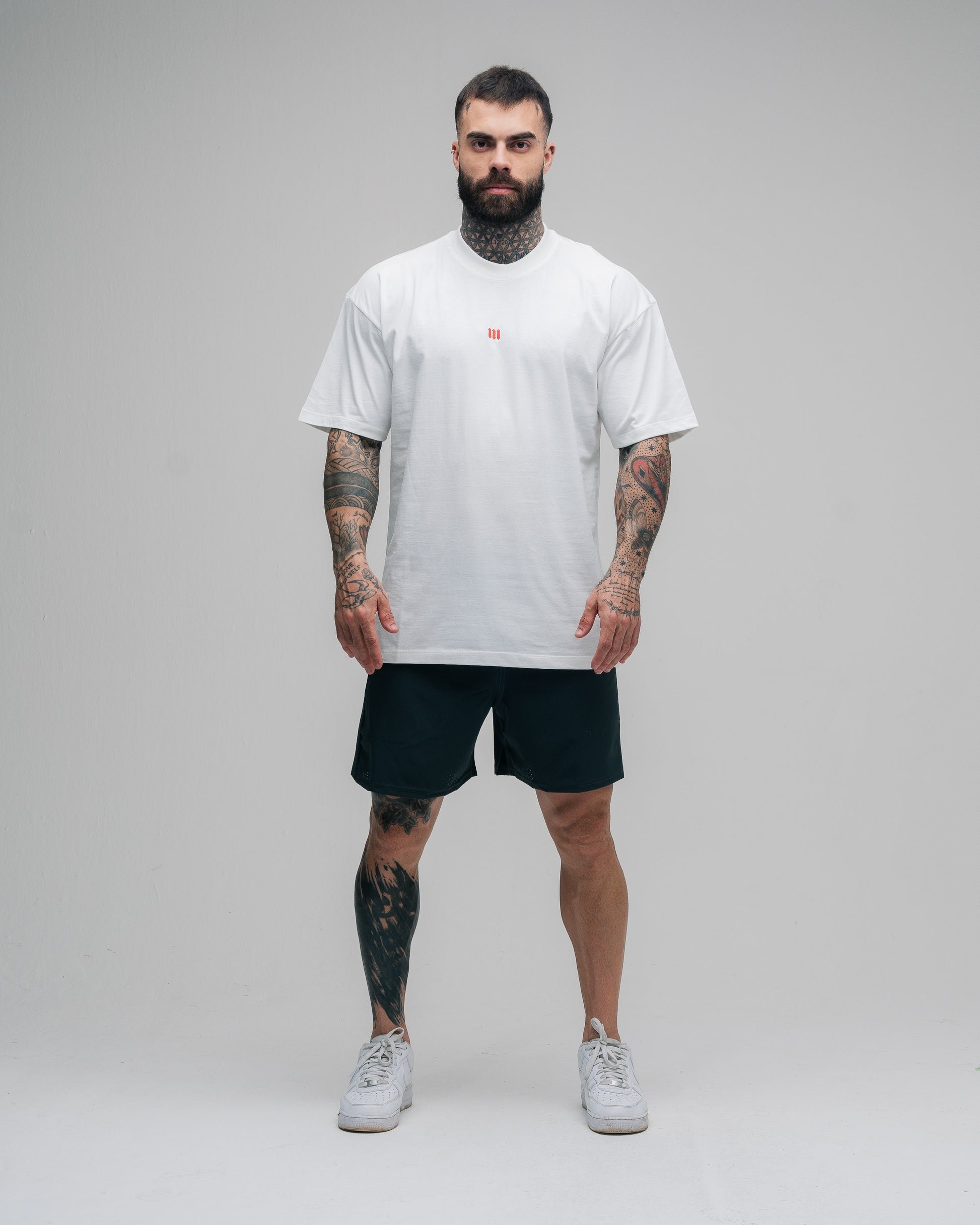 Camiseta Oversized Pencell Logo Off White