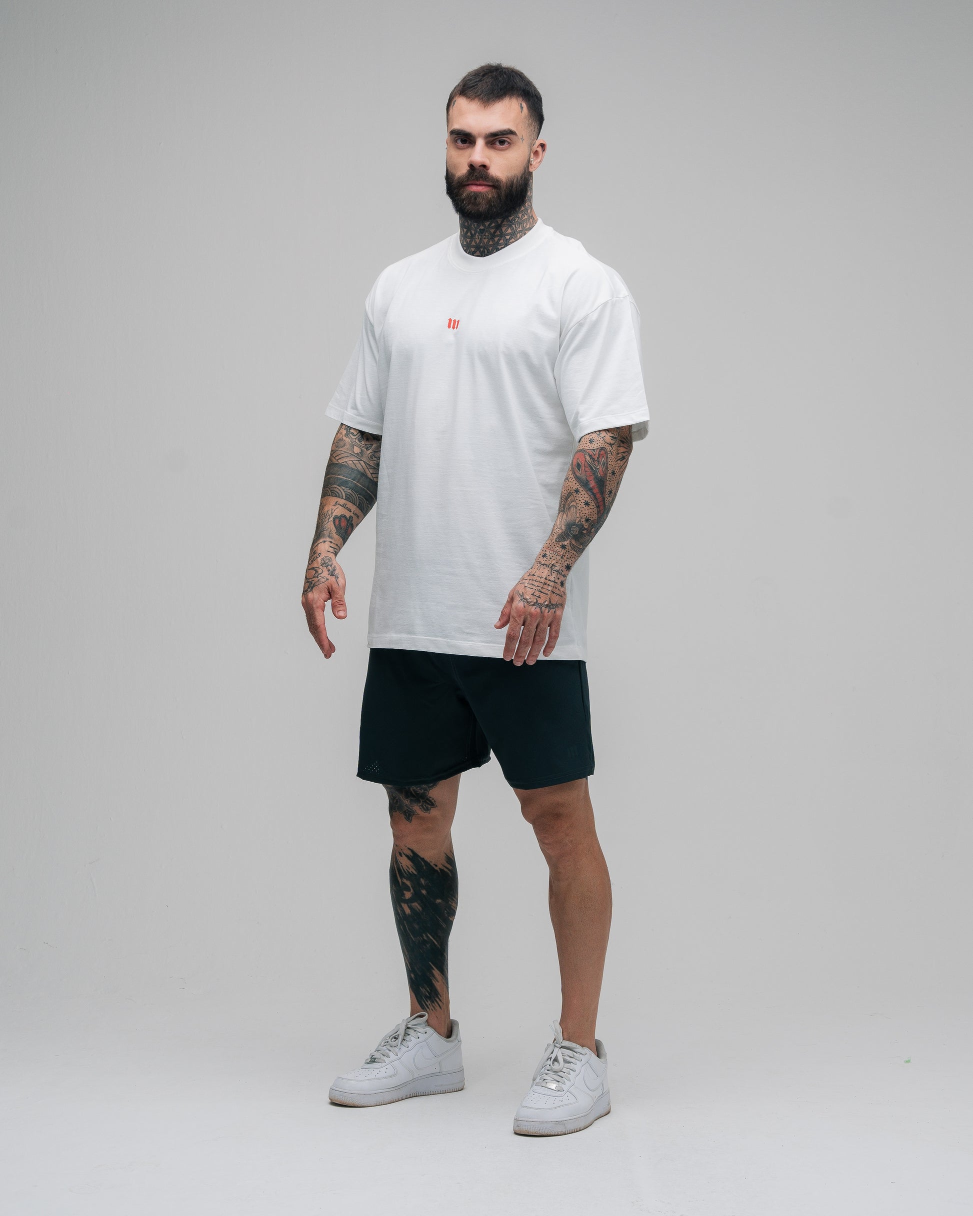 Camiseta Oversized Pencell Logo Off White