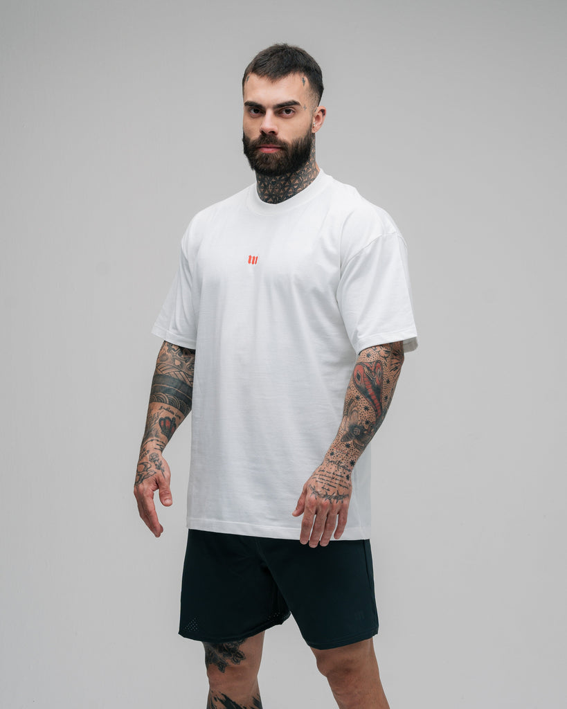 Camiseta Oversized Pencell Logo Off White