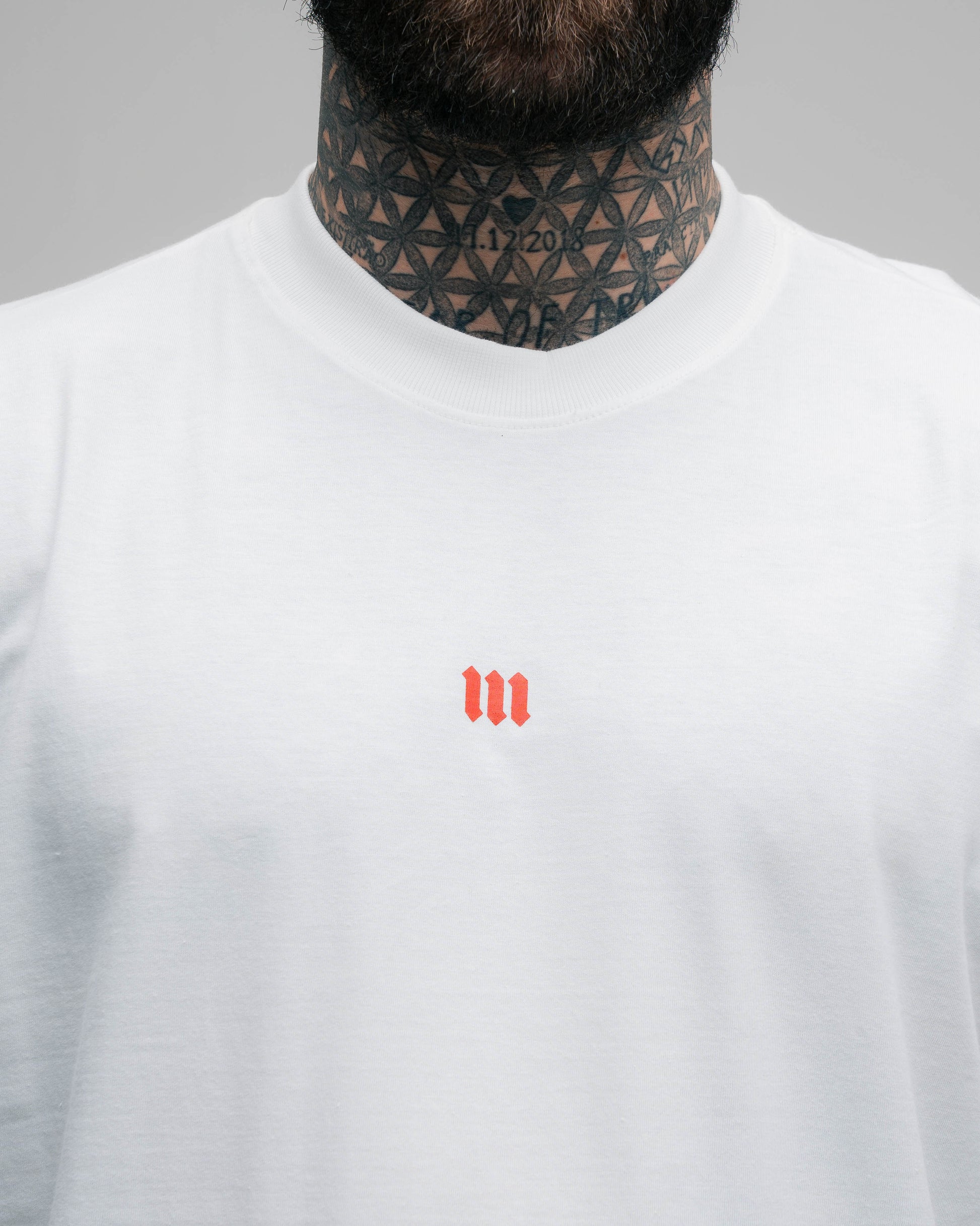 Camiseta Oversized Pencell Logo Off White
