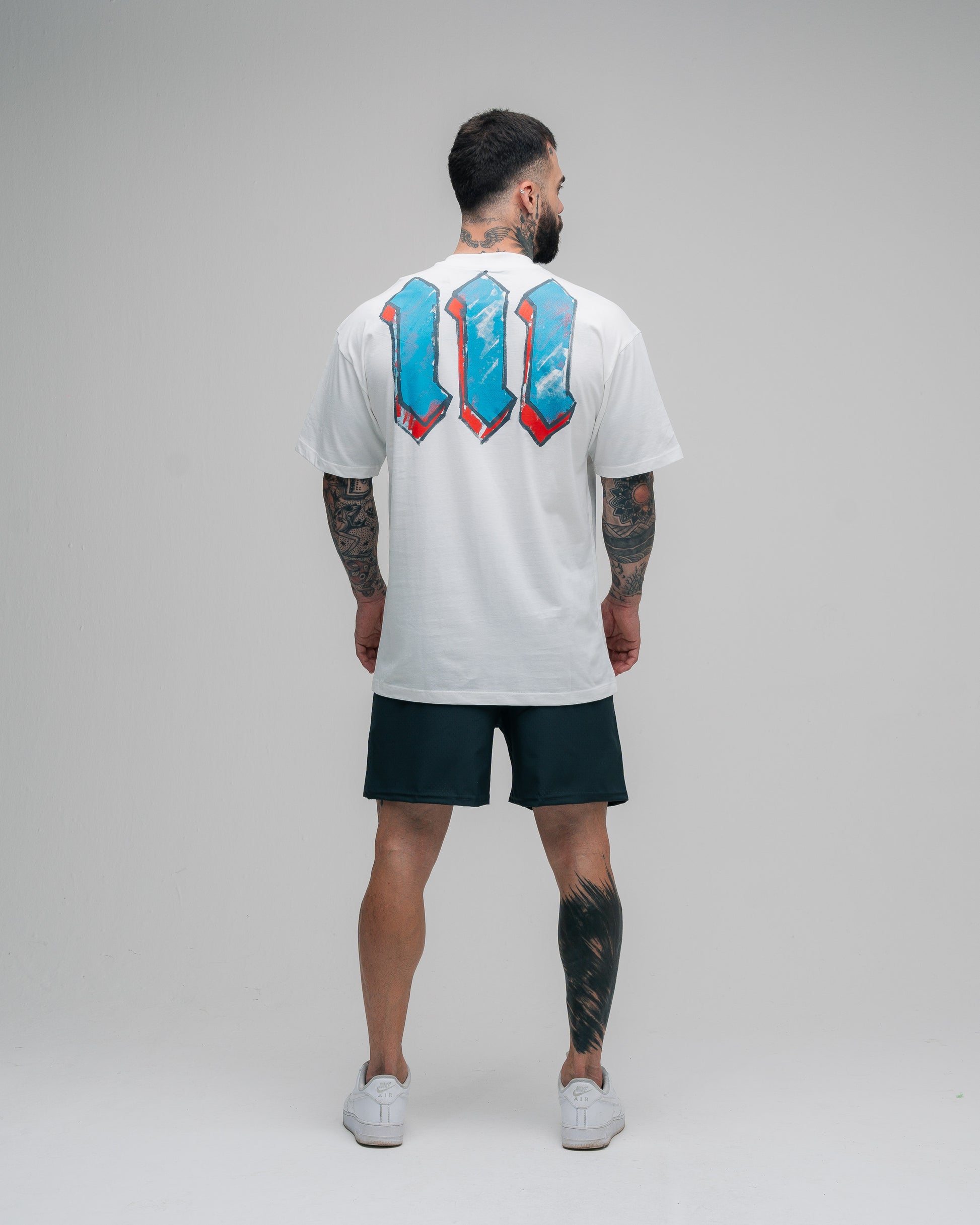 Camiseta Oversized Pencell Logo Off White