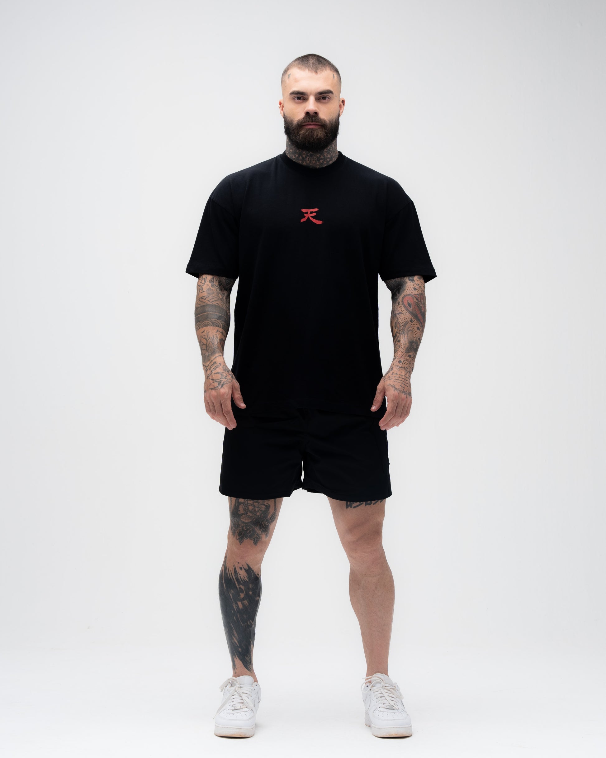 Camiseta <strong>Oversized Treino</strong> Mith Akuma Preto