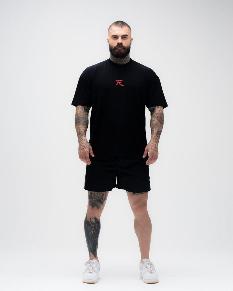 Camiseta <strong>Oversized Treino</strong> Mith Akuma Preto