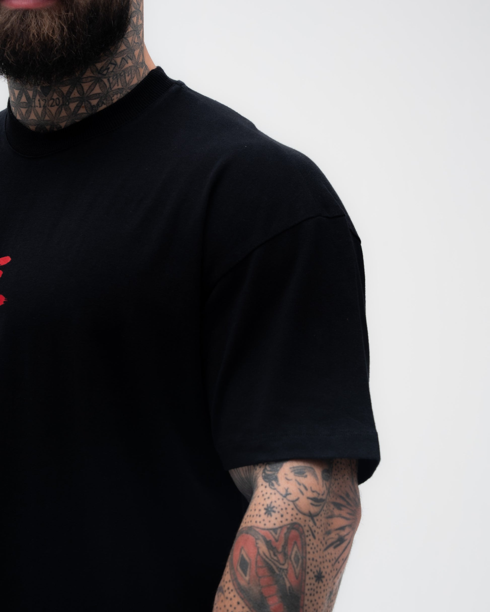 Camiseta <strong>Oversized Treino</strong> Mith Akuma Preto