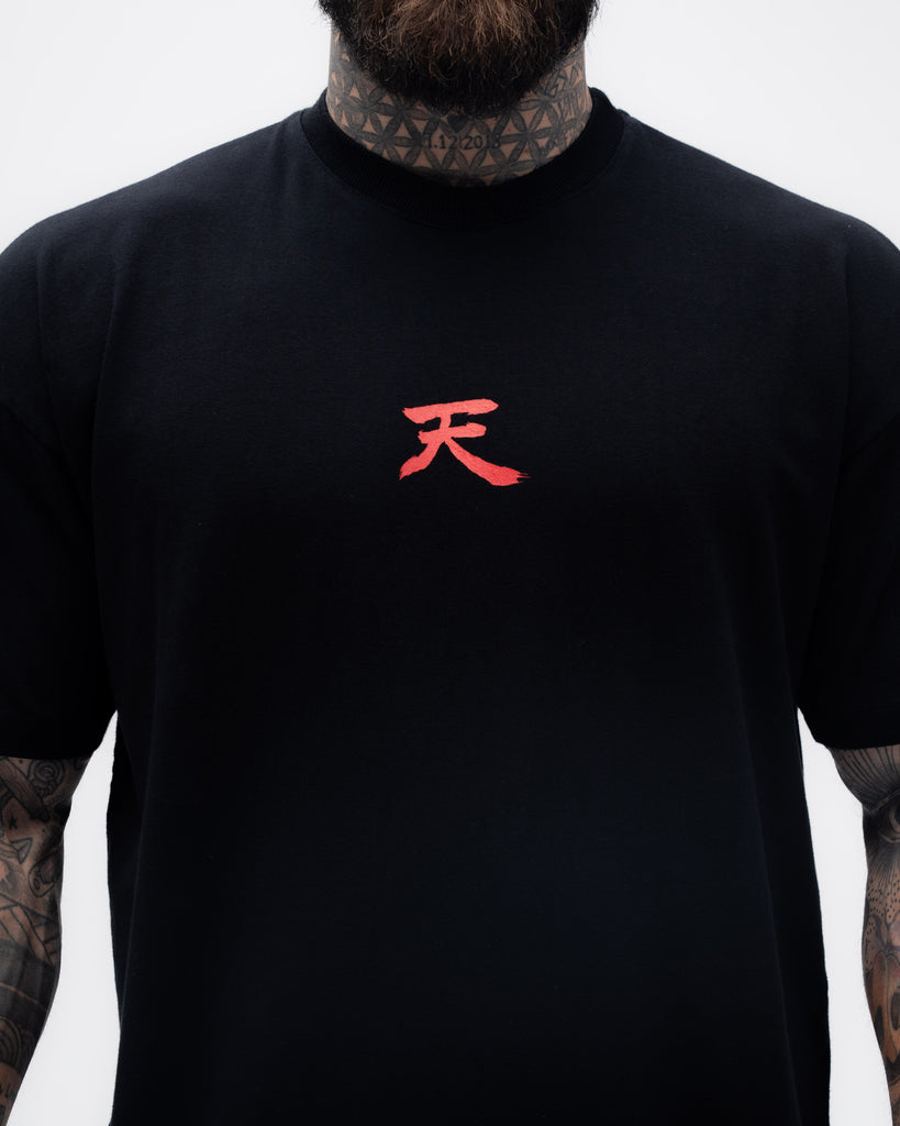 Camiseta <strong>Oversized Treino</strong> Mith Akuma Preto
