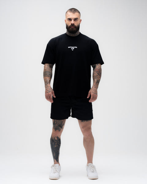 Camiseta <strong>Oversized Treino</strong> Mith Light Weight Preto