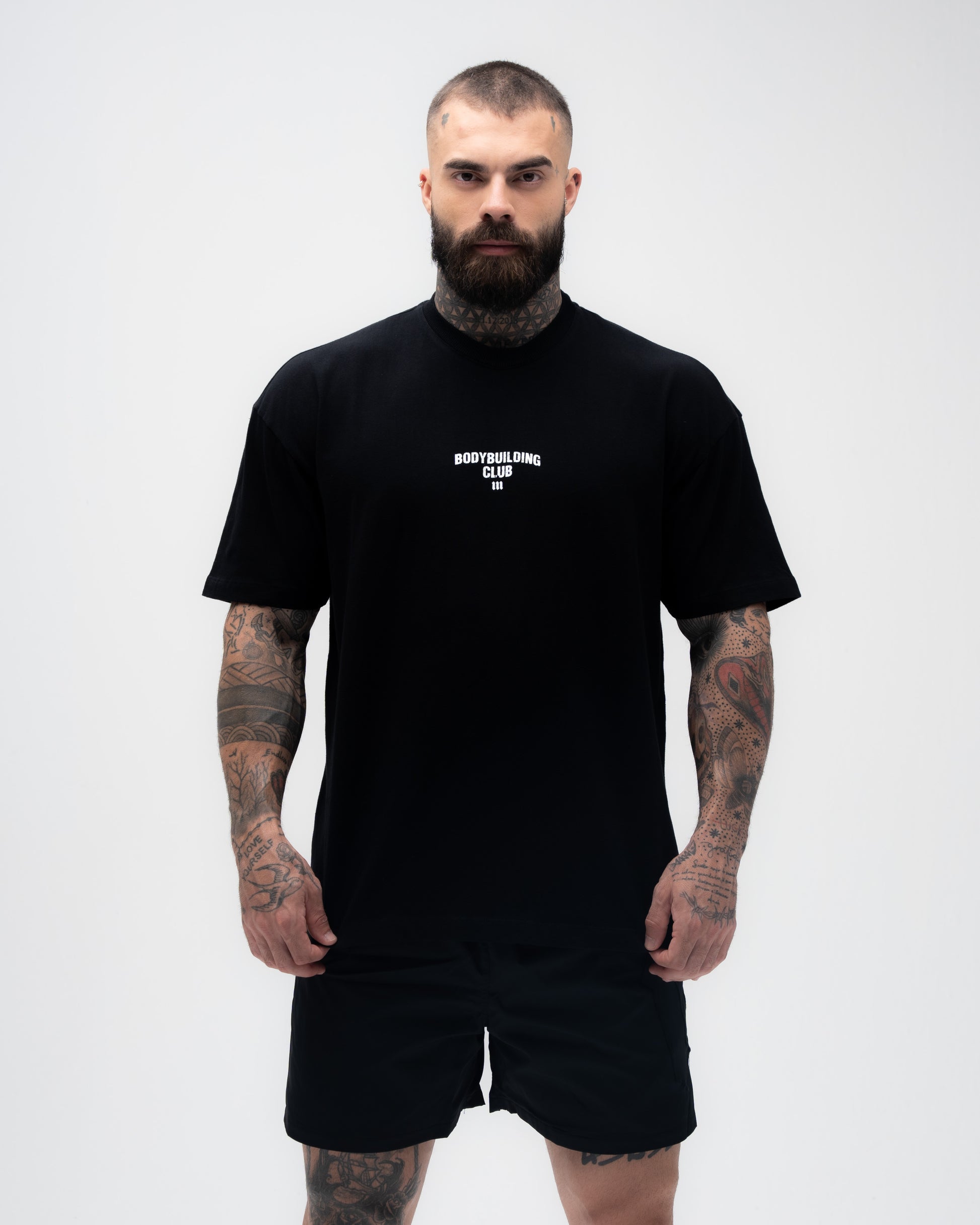 Camiseta Oversized Treino Preta Mith Light Weight