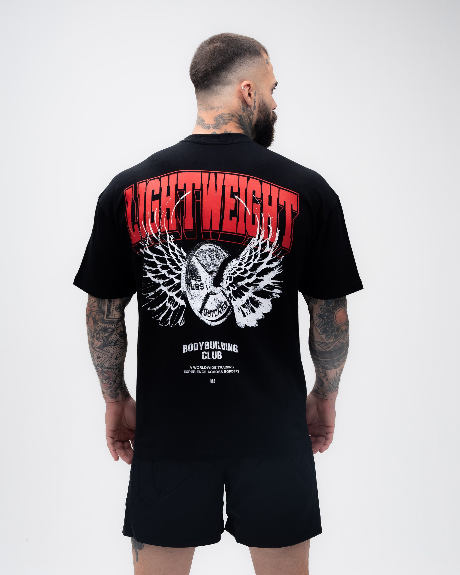 Camiseta Oversized Treino Preta Mith Light Weight