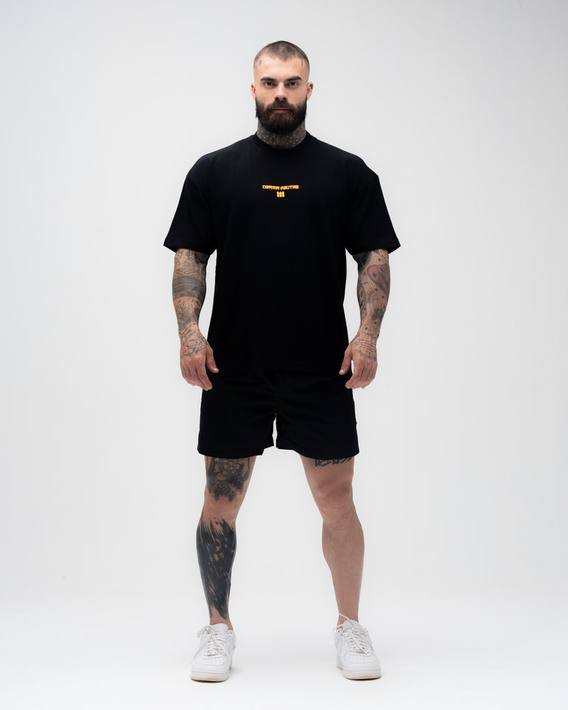 Camiseta <strong>Oversized Treino</strong> Mith Hanya Preto