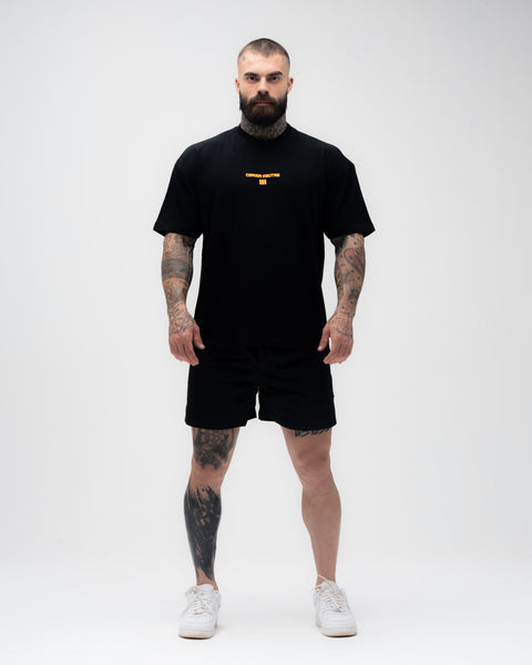 Camiseta <strong>Oversized Treino</strong> Mith Hanya Preto