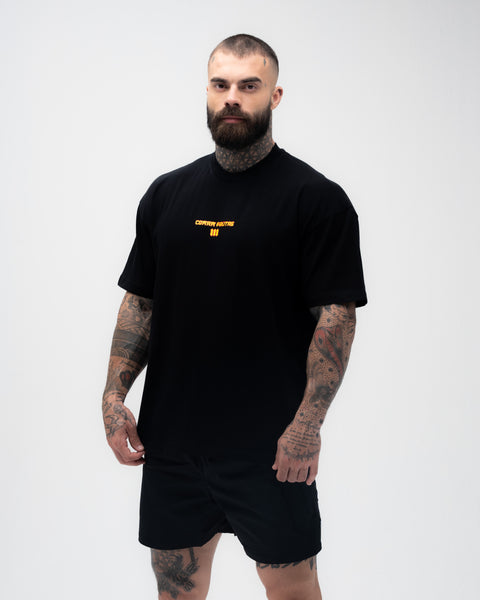 Camiseta <strong>Oversized Treino</strong> Mith Hanya Preto
