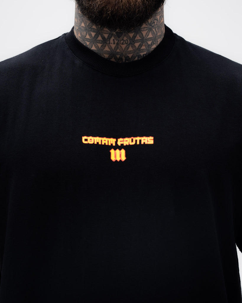 Camiseta <strong>Oversized Treino</strong> Mith Hanya Preto