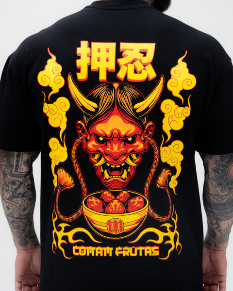 Camiseta <strong>Oversized Treino</strong> Mith Hanya Preto