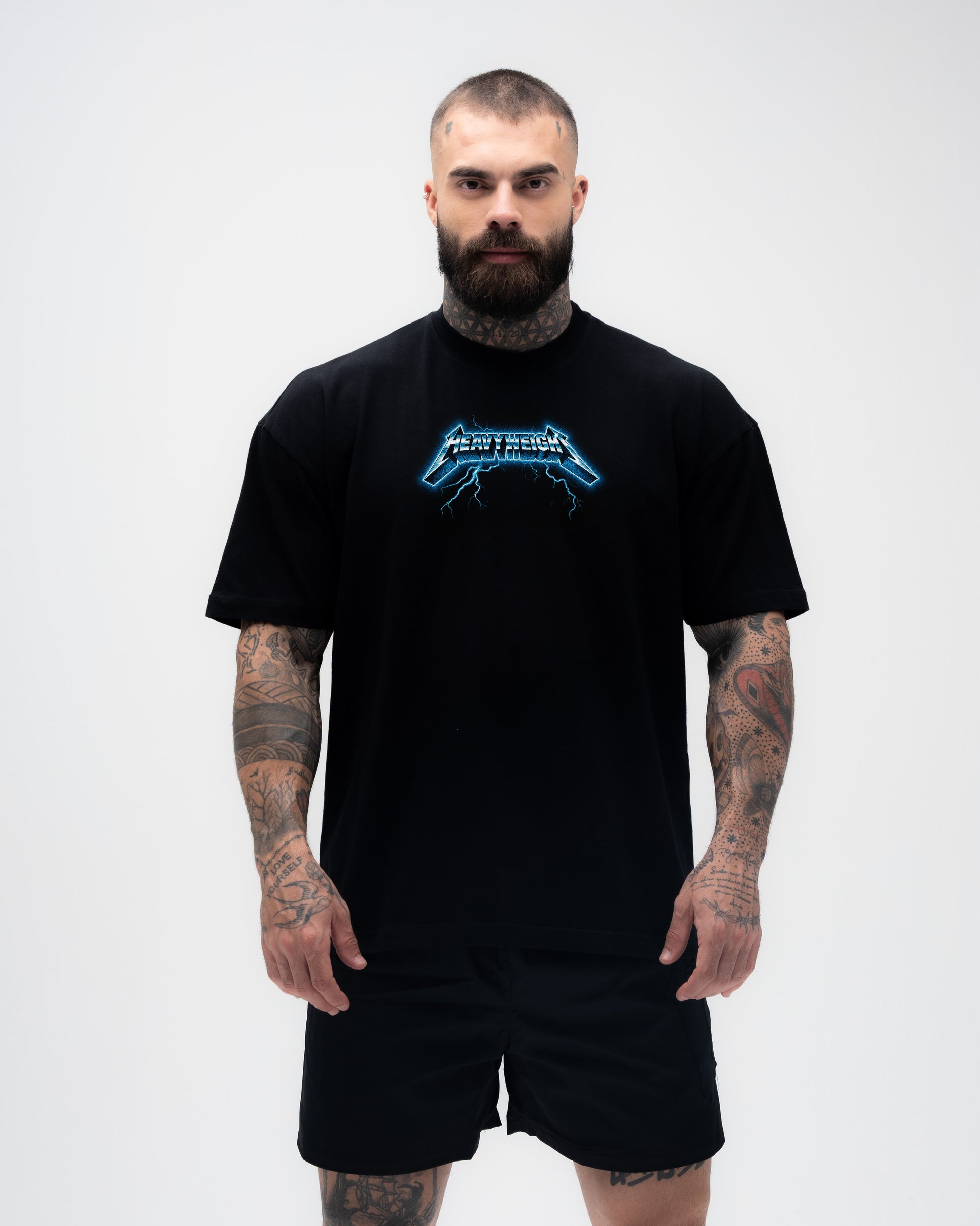 Camiseta <strong>Oversized Treino</strong> Mith I Hate Plan B Preto