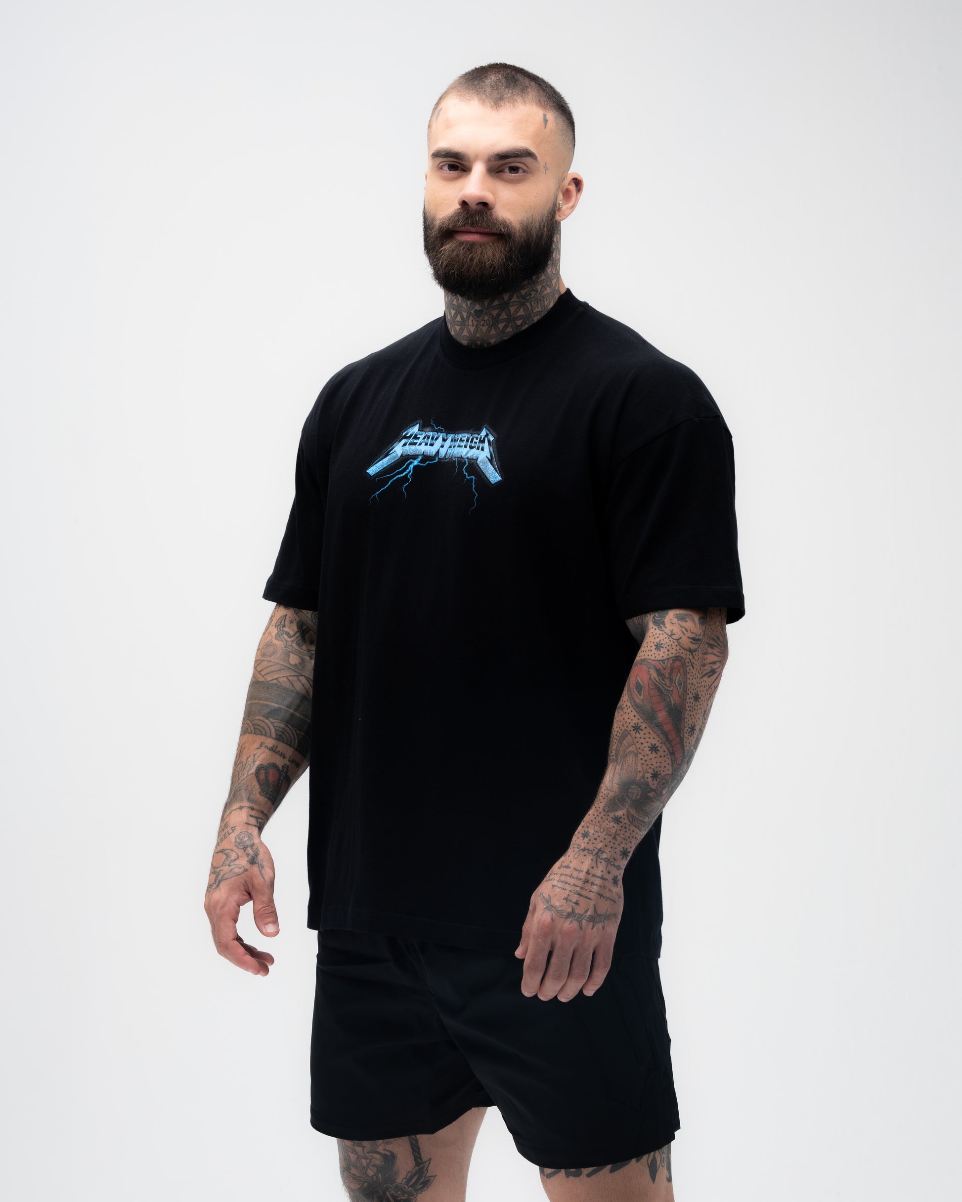 Camiseta <strong>Oversized Treino</strong> Mith I Hate Plan B Preto