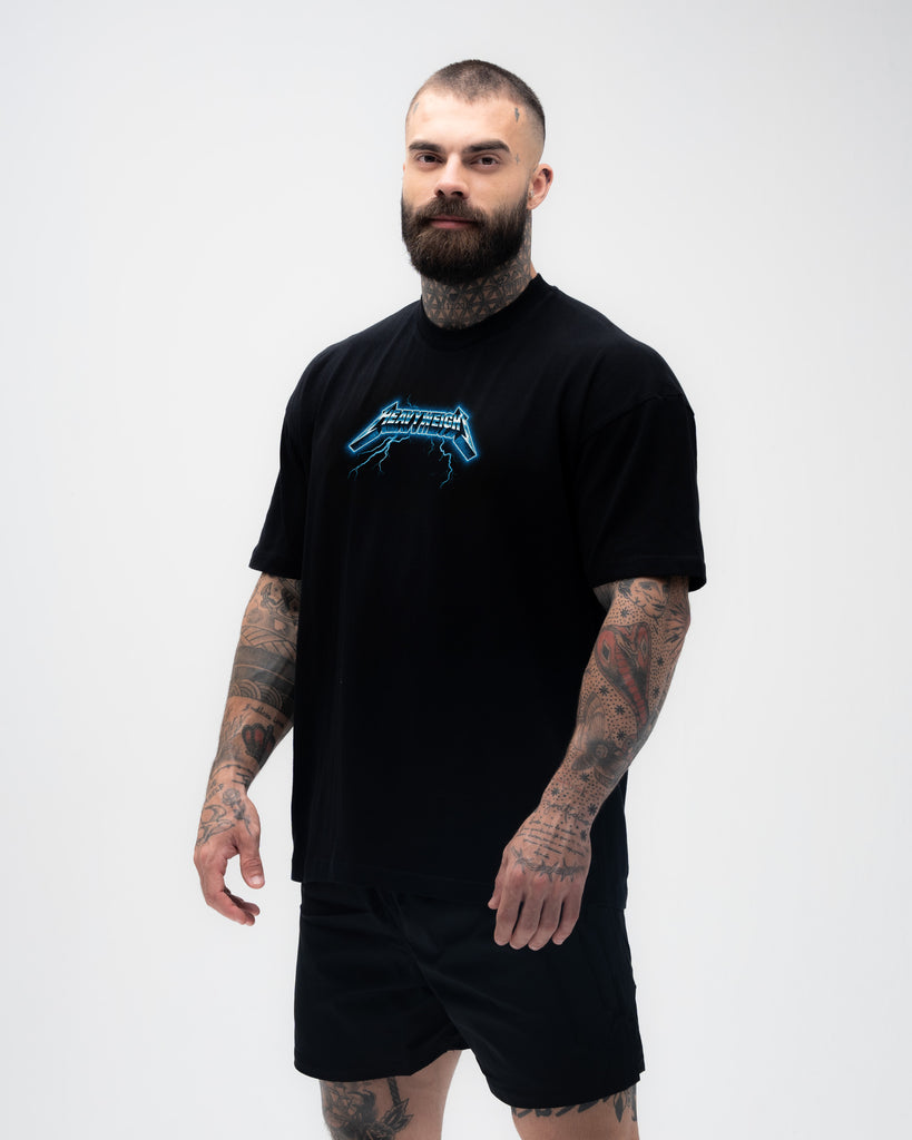 Camiseta <strong>Oversized Treino</strong> Mith I Hate Plan B Preto