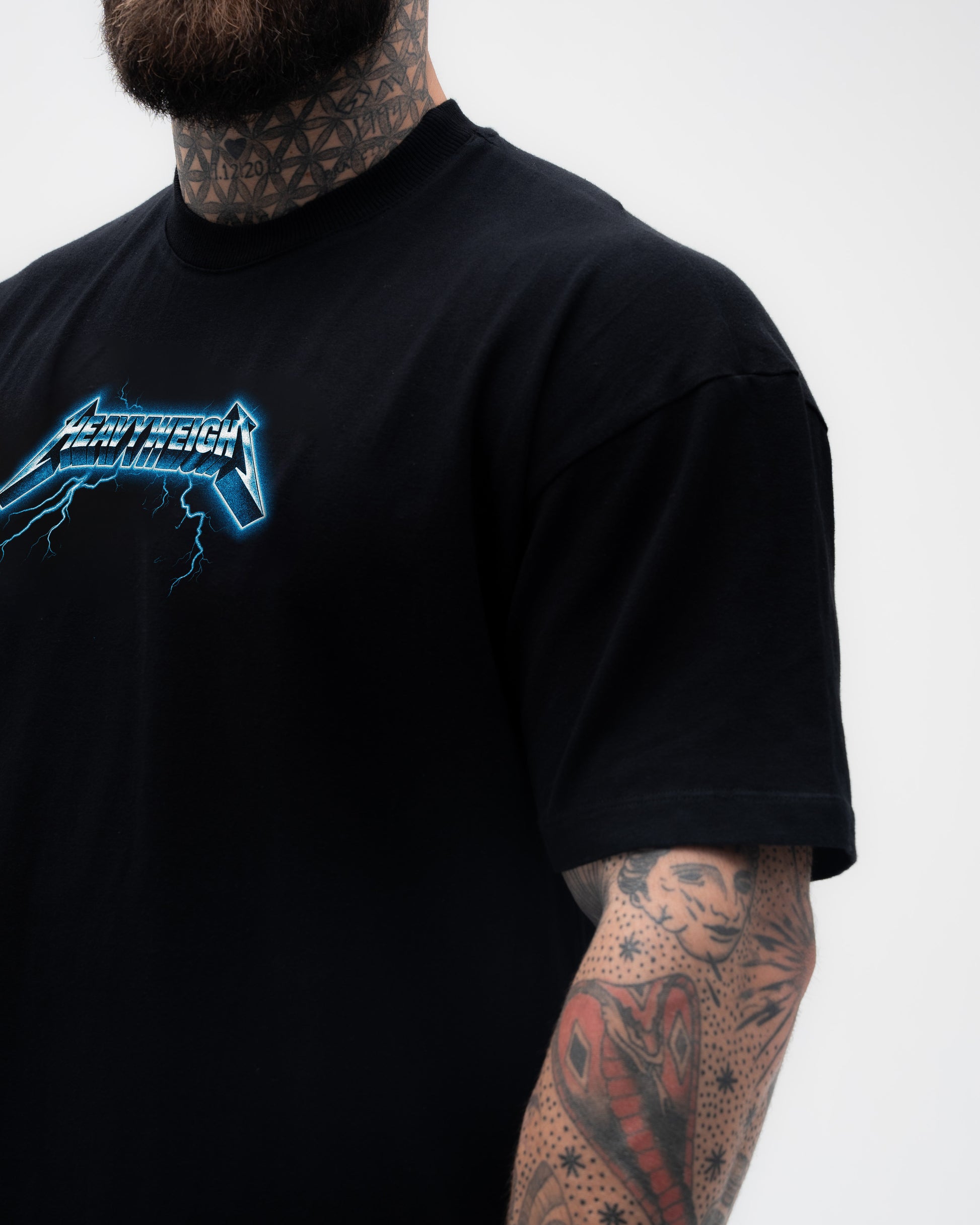 Camiseta Oversized Treino Preta Mith I Hate Plan B