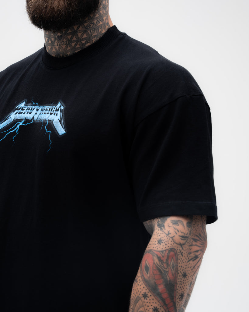 Camiseta <strong>Oversized Treino</strong> Mith I Hate Plan B Preto