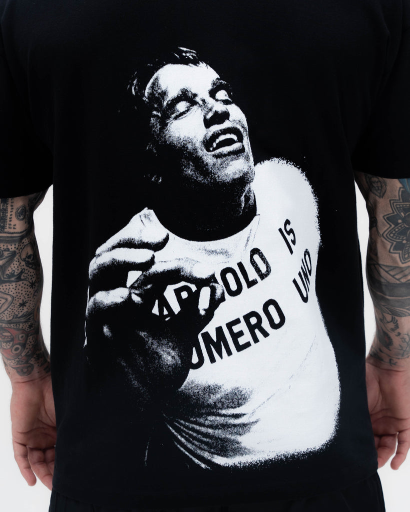 Camiseta <strong>Oversized Treino</strong> Mith Quem Planta Colhe Preto