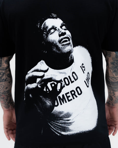 Camiseta <strong>Oversized Treino</strong> Mith Quem Planta Colhe Preto