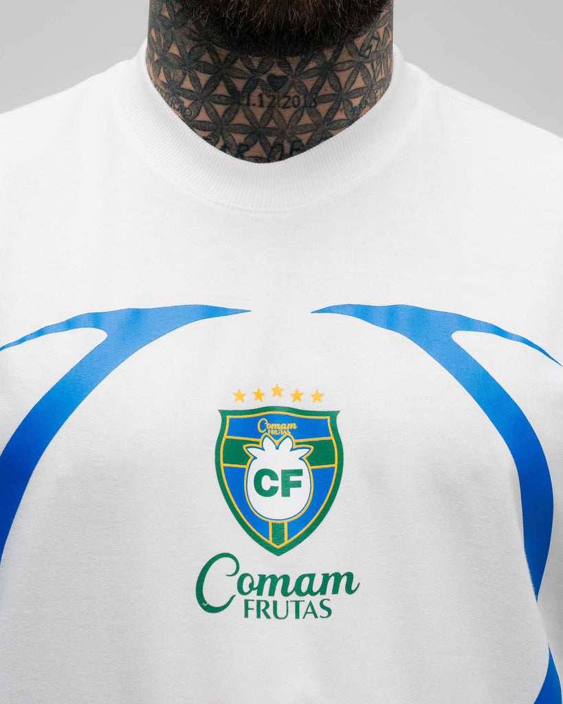 Camiseta Mith Comam Frutas 10 Off White
