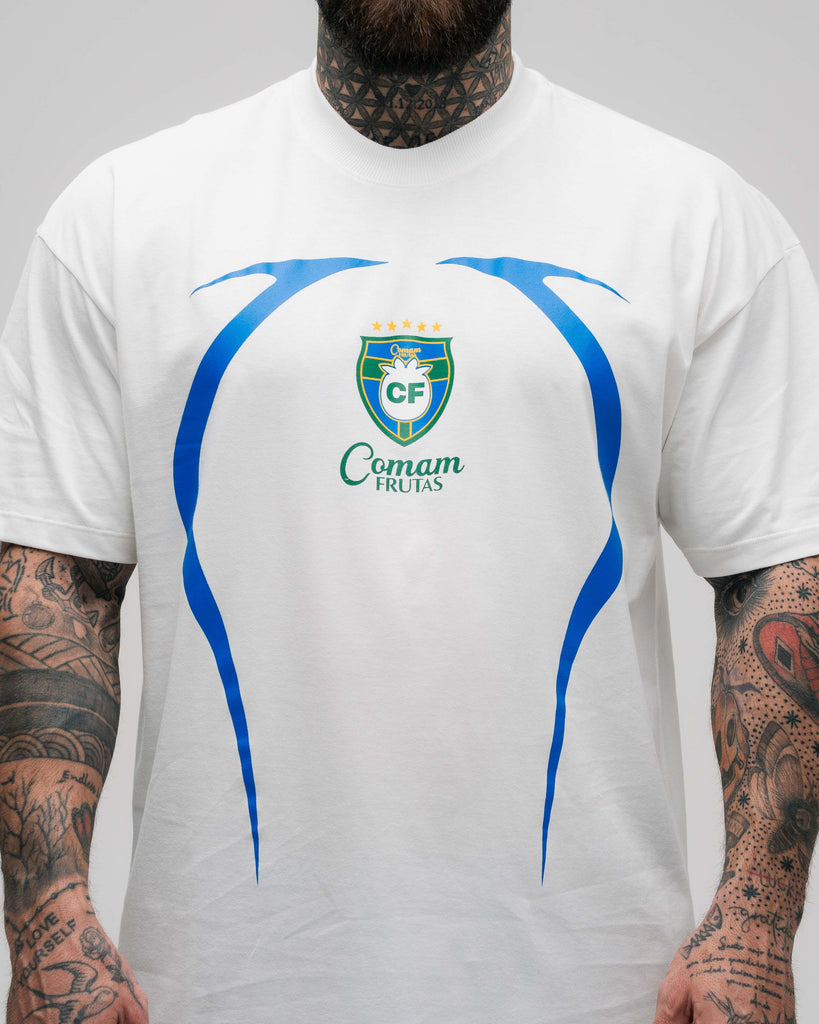 Camiseta Mith Comam Frutas 10 Off White