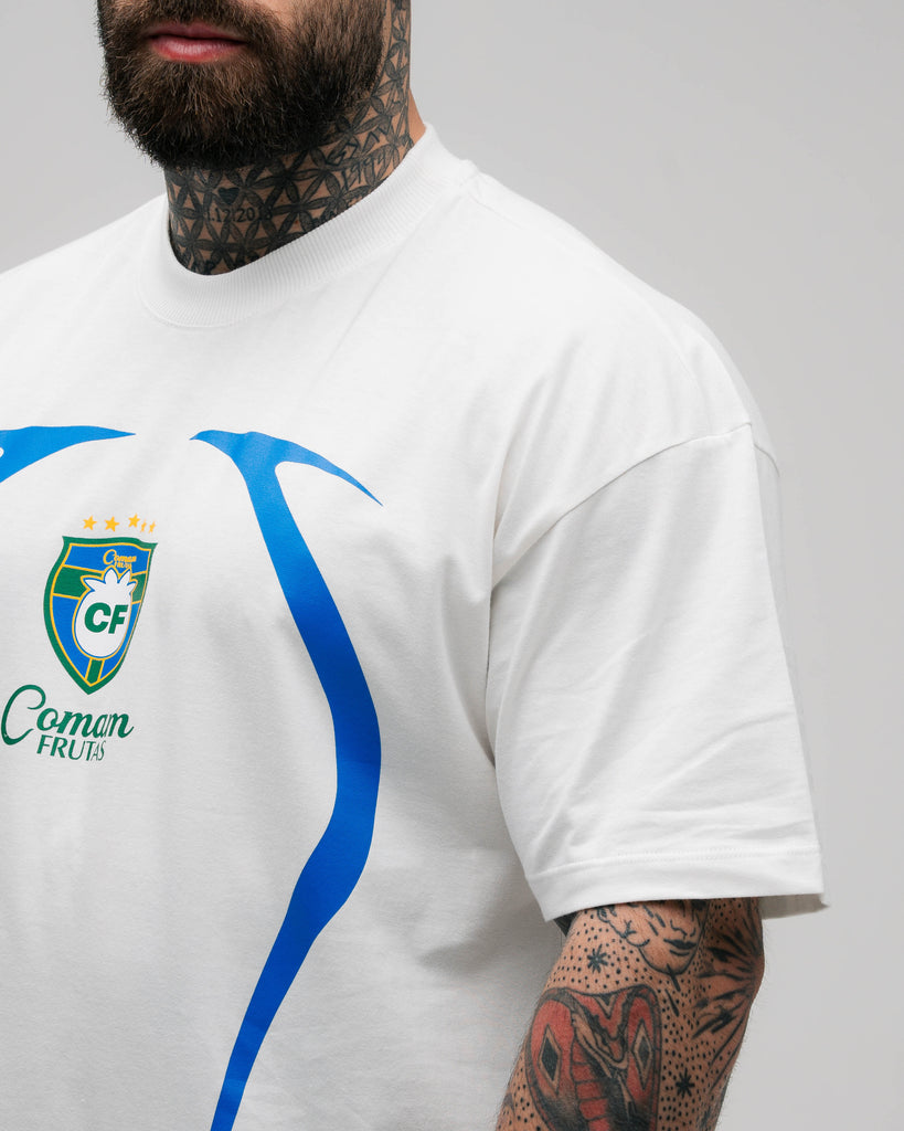Camiseta Mith Comam Frutas 10 Off White